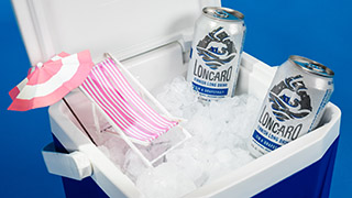 Adult beverages photographed as part of Professional Package at Product Pop
