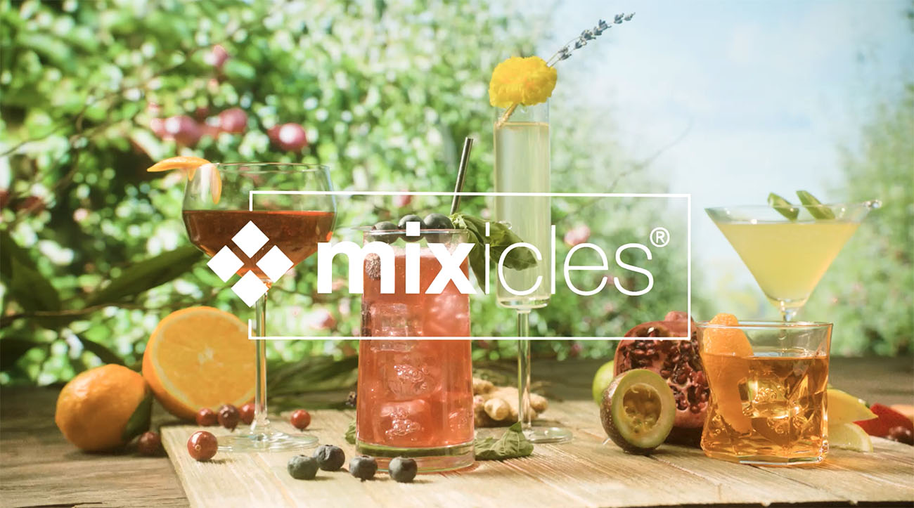 Mixicles drinks as part of Product Pop photo shoot